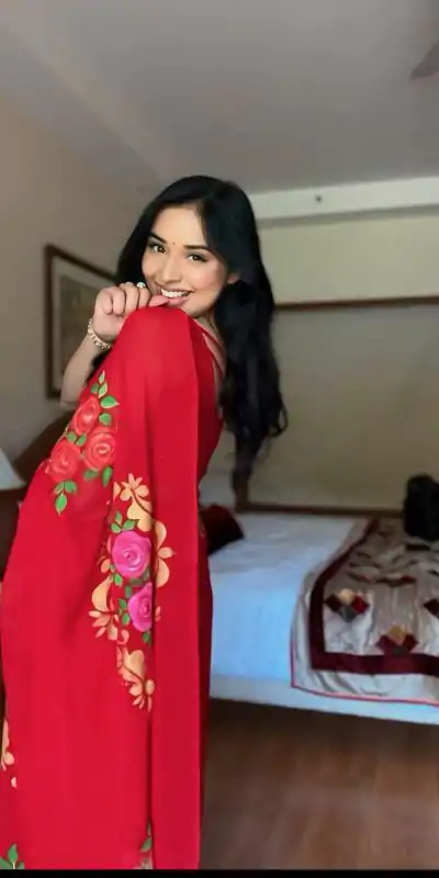 SC 278 Red Color Pure Soft Georgette Silk Design All Over Saree , Party Wear, Events, Festivals Expected Delivery 4-6 Working Days 1599/- | Bollywood Sarees, Creative Sarees, Designer Sarees, Embroidered Sarees, Ethnic Saree, Modern Digital sarees, Party Wear Sarees, Sarees