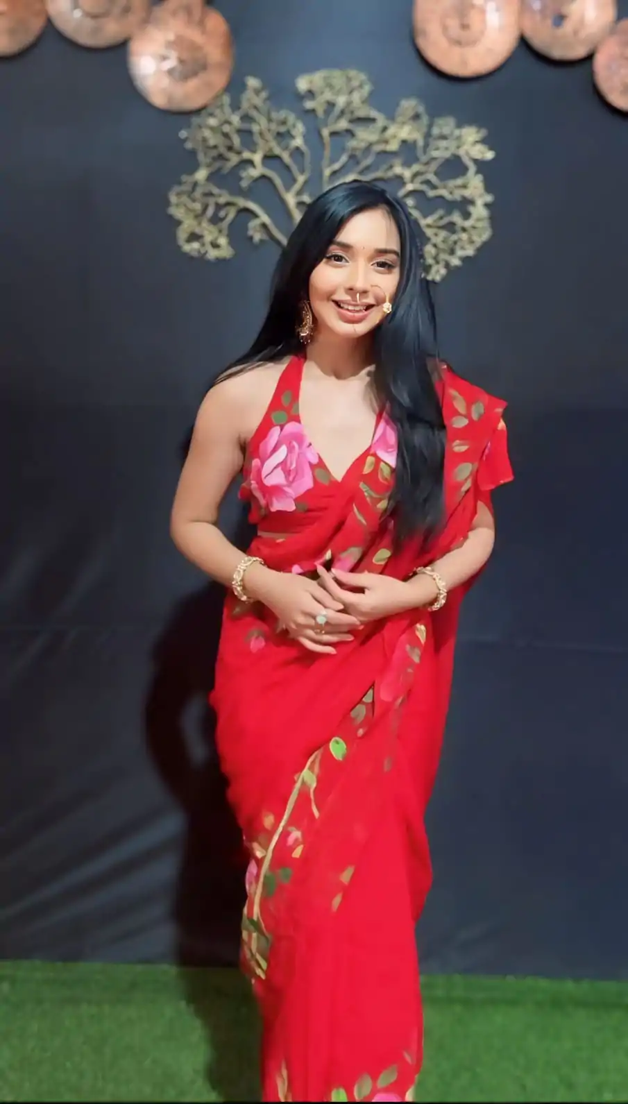 SC 278 Red Color Pure Soft Georgette Silk Design All Over Saree , Party Wear, Events, Festivals Expected Delivery 4-6 Working Days 1599/- | Bollywood Sarees, Creative Sarees, Designer Sarees, Embroidered Sarees, Ethnic Saree, Modern Digital sarees, Party Wear Sarees, Sarees
