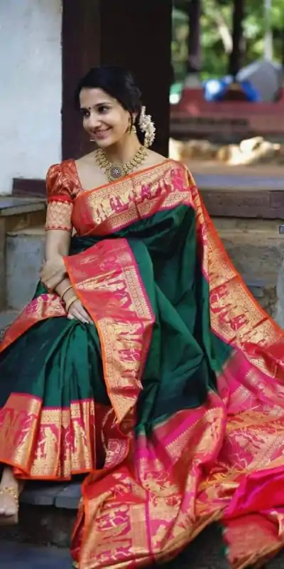 KP 2031 Green Color Soft Lichi Silk Jacquard On All Over Saree Casual, Party Wear, Wedding, Events Etc. Expected Delivery 4-6 Working Days @1449/- | Bollywood Sarees, Creative Sarees, Designer Sarees, Embroidered Sarees, Ethnic Saree, Modern Digital sarees, Party Wear Sarees, Sarees