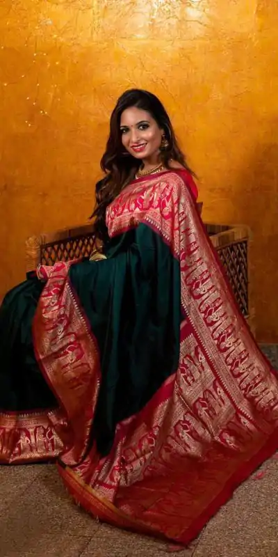 KP 2031 Green Color Soft Lichi Silk Jacquard On All Over Saree Casual, Party Wear, Wedding, Events Etc. Expected Delivery 4-6 Working Days @1449/- | Bollywood Sarees, Creative Sarees, Designer Sarees, Embroidered Sarees, Ethnic Saree, Modern Digital sarees, Party Wear Sarees, Sarees