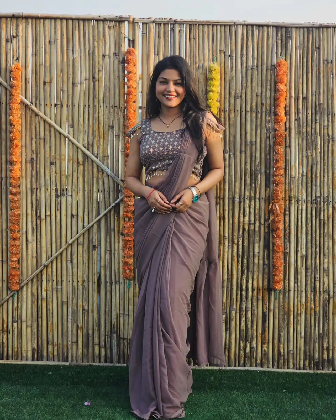 RANGILA Grey Color Faux Georgette Sequence Embroidery Saree Casual, Party Wear, Wedding, Events, Etc. Expected Delivery 4-6 Working Days 1899/- | Bollywood Sarees, Creative Sarees, Designer Sarees, Embroidered Sarees, Ethnic Saree, Modern Digital sarees, Party Wear Sarees, Sarees