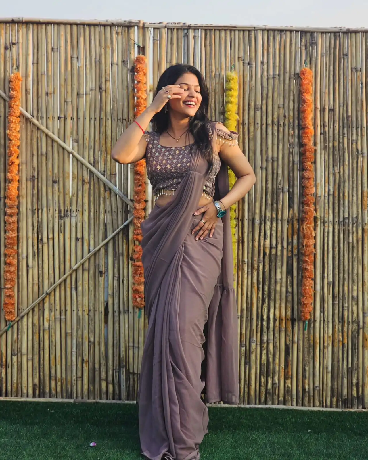 RANGILA Grey Color Faux Georgette Sequence Embroidery Saree Casual, Party Wear, Wedding, Events, Etc. Expected Delivery 4-6 Working Days 1899/- | Bollywood Sarees, Creative Sarees, Designer Sarees, Embroidered Sarees, Ethnic Saree, Modern Digital sarees, Party Wear Sarees, Sarees
