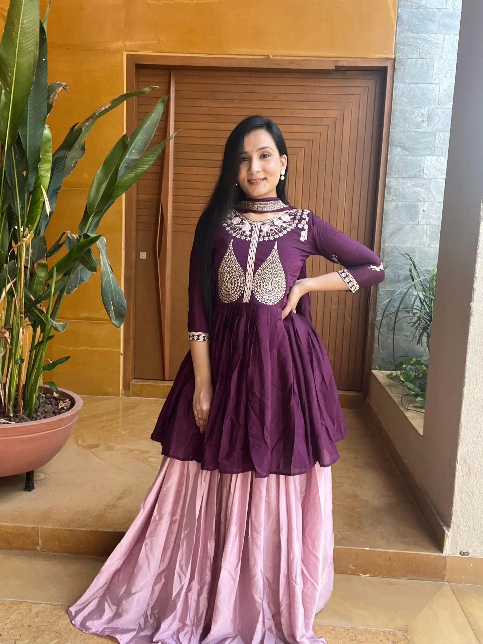 Ram 010 Purple Color Chinon Heavy Embroidery Work Lehenga Choli Casual, Wedding, Festive, Events Expected Delivery 4-6 Working Days @2049/- | Bollywood Lehenga, Creative Lehenga, Designer Lehenga, Embroidered Lehenga, Lehenga, Party Wear Lehenga