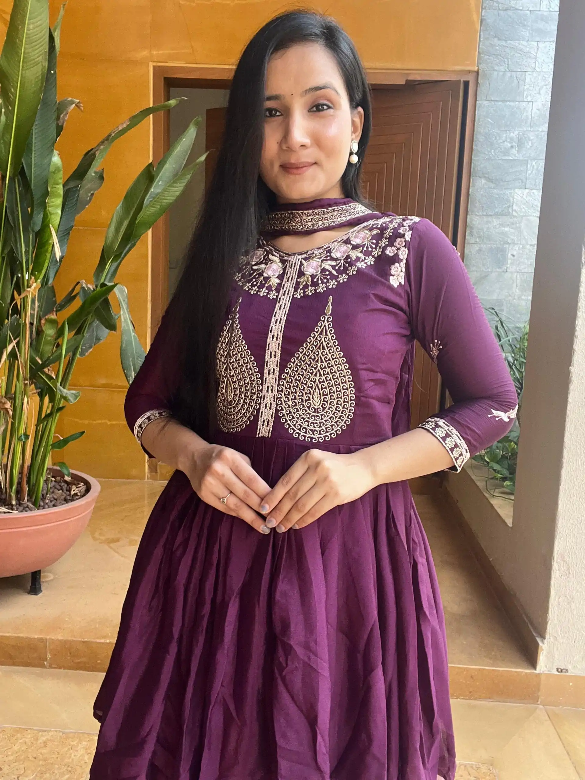 Ram 010 Purple Color Chinon Heavy Embroidery Work Lehenga Choli Casual, Wedding, Festive, Events Expected Delivery 4-6 Working Days @2049/- | Bollywood Lehenga, Creative Lehenga, Designer Lehenga, Embroidered Lehenga, Lehenga, Party Wear Lehenga