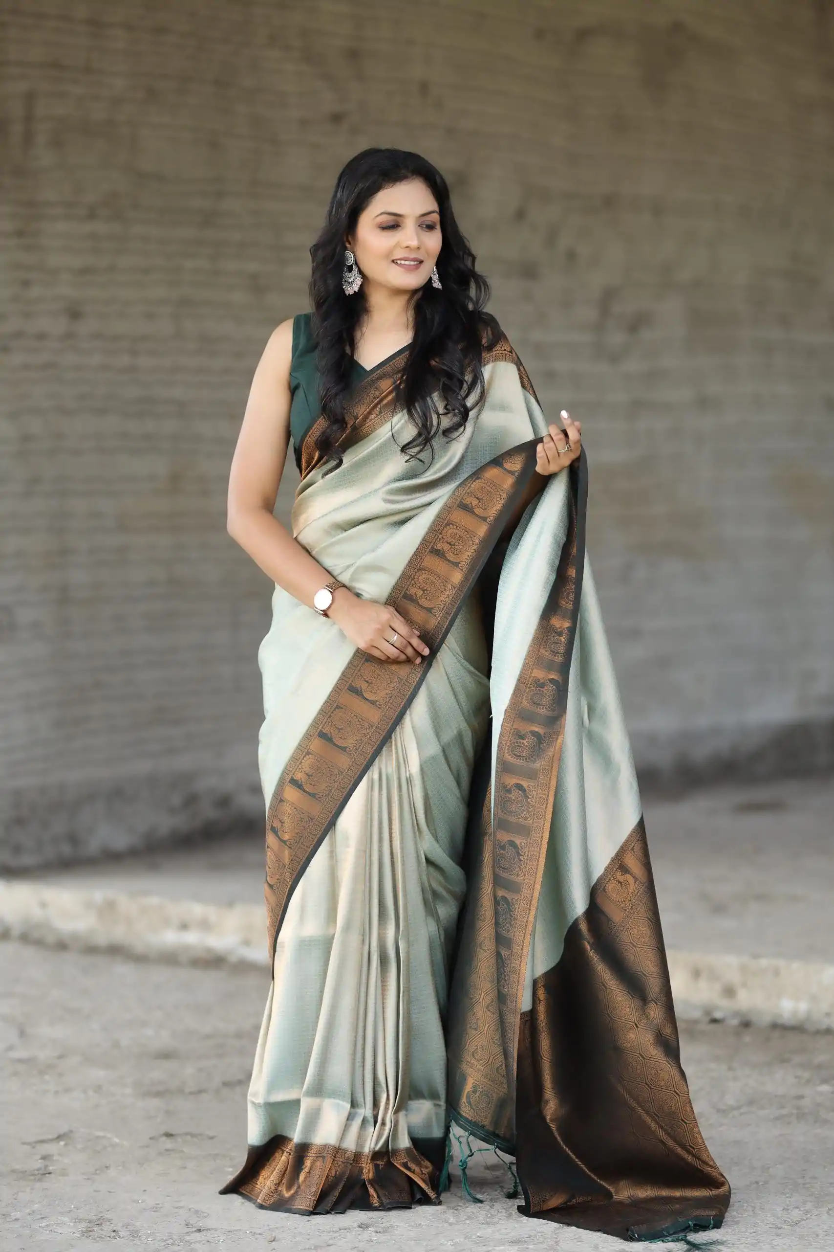 GK Mayurika Cement Color Soft Silk Beautiful Rich Pallu All Over Saree Events Casual Wedding Festive . Expected Delivery  4-6 Working Days @1999/- | Bollywood Sarees, Creative Sarees, Designer Sarees, Embroidered Sarees, Ethnic Saree, Modern Digital sarees, Party Wear Sarees, Sarees
