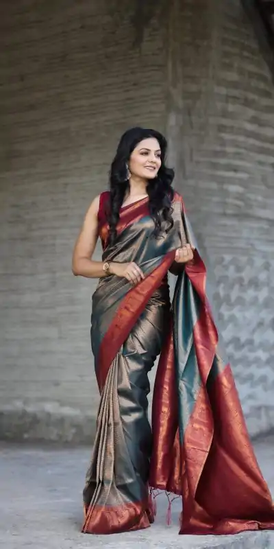GK Mayurika Grey Color Soft Silk Beautiful Rich Pallu All Over Saree Events Casual Wedding Festive . Expected Delivery  4-6 Working Days @1999/- | Bollywood Sarees, Creative Sarees, Designer Sarees, Embroidered Sarees, Ethnic Saree, Modern Digital sarees, Party Wear Sarees, Sarees