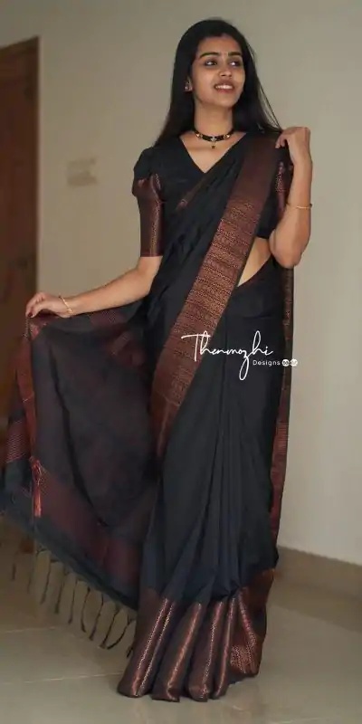 KP 3092 Black Color Soft Lichi Silk Jacquard On All Over Saree Casual, Party Wear, Wedding, Events Etc. Expected Delivery 4-6 Working Days @1399/- | Bollywood Sarees, Creative Sarees, Designer Sarees, Embroidered Sarees, Ethnic Saree, Modern Digital sarees, Party Wear Sarees, Sarees