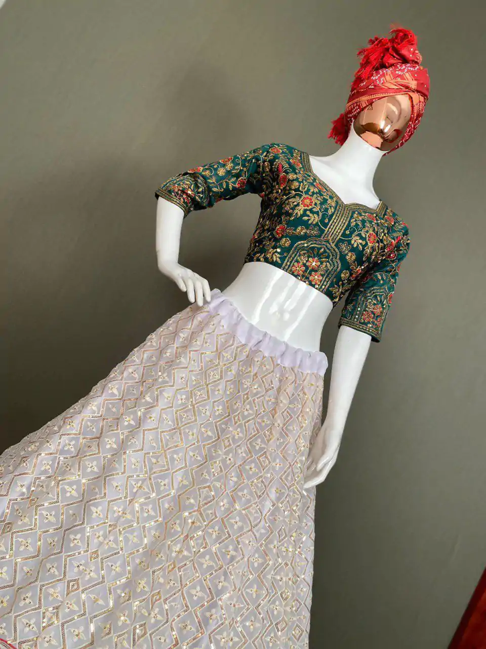 LG 498 White Color Georgette Sequence Embroidery Lehenga Choli Traditional Wear, Festive, Wedding, Events Expected Delivery 4-6 Working Days @2099/- | Bollywood Lehenga, Creative Lehenga, Designer Lehenga, Embroidered Lehenga, Lehenga, Party Wear Lehenga