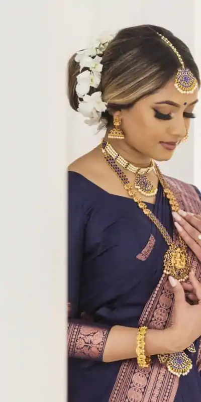 KP 4003 Navy Blue Color Soft Lichi Silk Jacquard On All Over Saree Casual, Party Wear, Wedding, Events Etc. Expected Delivery 4-6 Working Days @1349/- | Bollywood Sarees, Creative Sarees, Designer Sarees, Embroidered Sarees, Ethnic Saree, Modern Digital sarees, Party Wear Sarees, Sarees