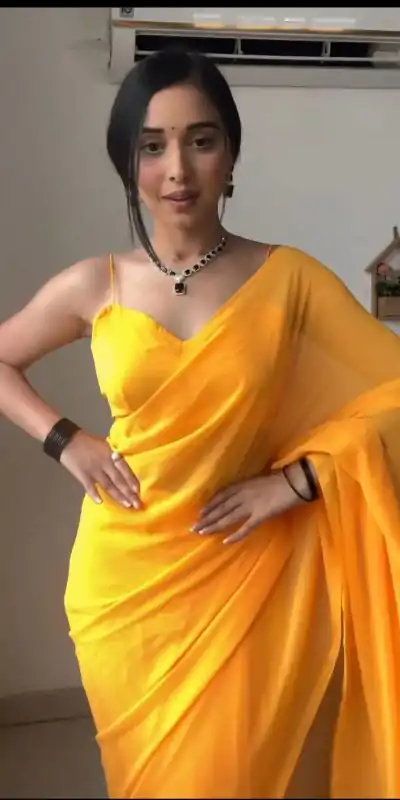   SC 192 Yellow Color Pure Soft Georgette Silk Design All Over Saree , Party Wear, Events, Festivals Expected Delivery 4-6 Working Days 1499/- | Bollywood Sarees, Creative Sarees, Designer Sarees, Embroidered Sarees, Ethnic Saree, Modern Digital sarees, Party Wear Sarees, Sarees