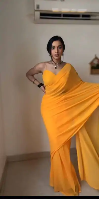   SC 192 Yellow Color Pure Soft Georgette Silk Design All Over Saree , Party Wear, Events, Festivals Expected Delivery 4-6 Working Days 1499/- | Bollywood Sarees, Creative Sarees, Designer Sarees, Embroidered Sarees, Ethnic Saree, Modern Digital sarees, Party Wear Sarees, Sarees