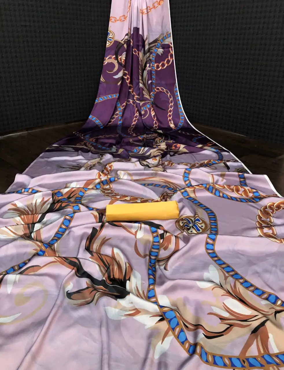 Veechis ANOKHI Purple Color Heavy Devsena Soft Silk Beautiful Digital Printed Saree Casual, Party Festive, Events. Expected Delivery 4-6 Working Days @1499 | Bollywood Sarees, Creative Sarees, Designer Sarees, Embroidered Sarees, Modern Digital sarees, Party Wear Sarees, Sarees