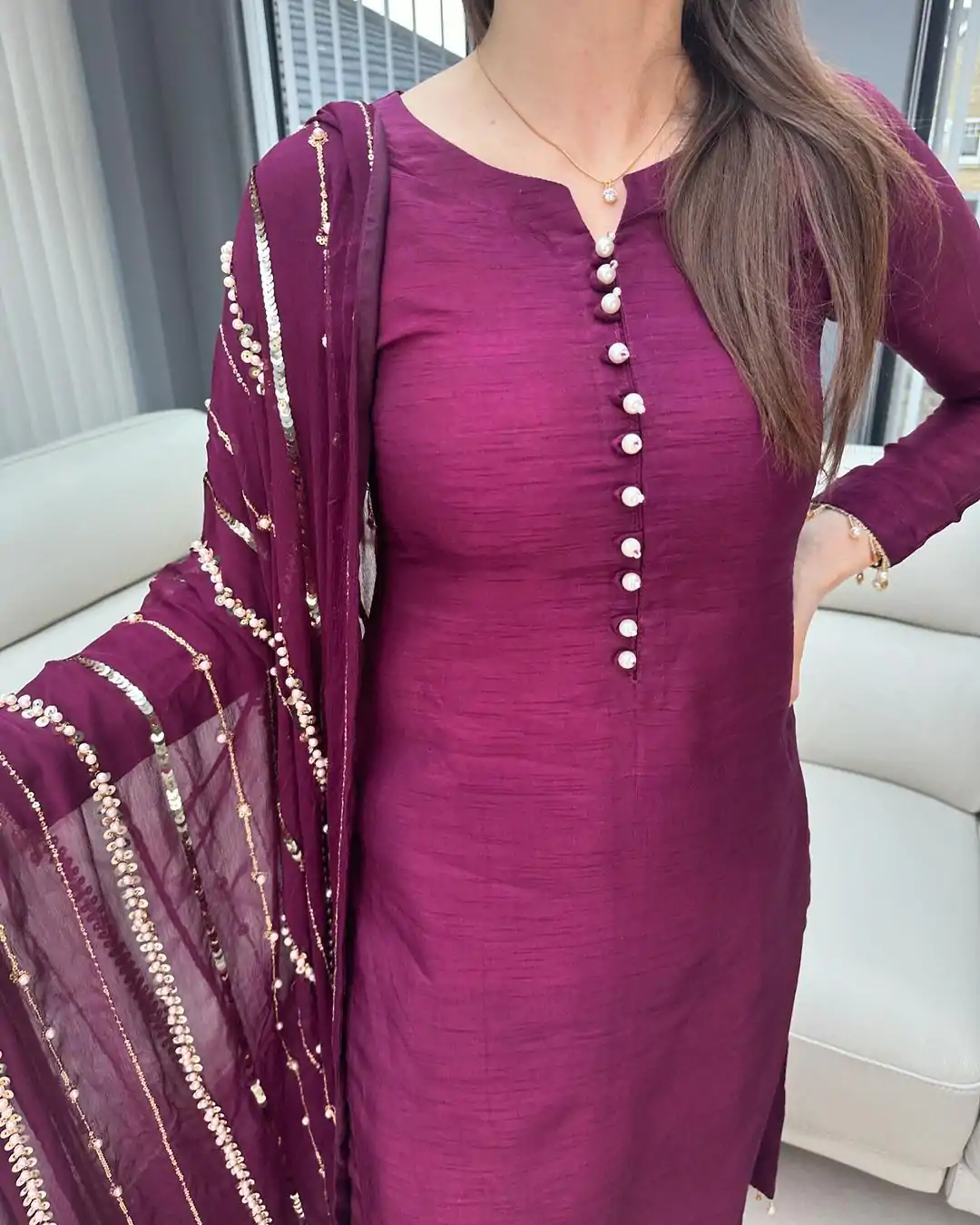 SRK 5161 Purple Color Chinnon Silk Embroidery Coding Dori Salwar Suit Wedding, Party, Festive, Events Expected Delivery 4-6 Working Days @ 1899/- | Jump Suits, Casual Suits, Creative suits, Designer Suits, Palazzo Suits, Party Wear Suits, Patiala Suits, Salwar suit, Straight Suits