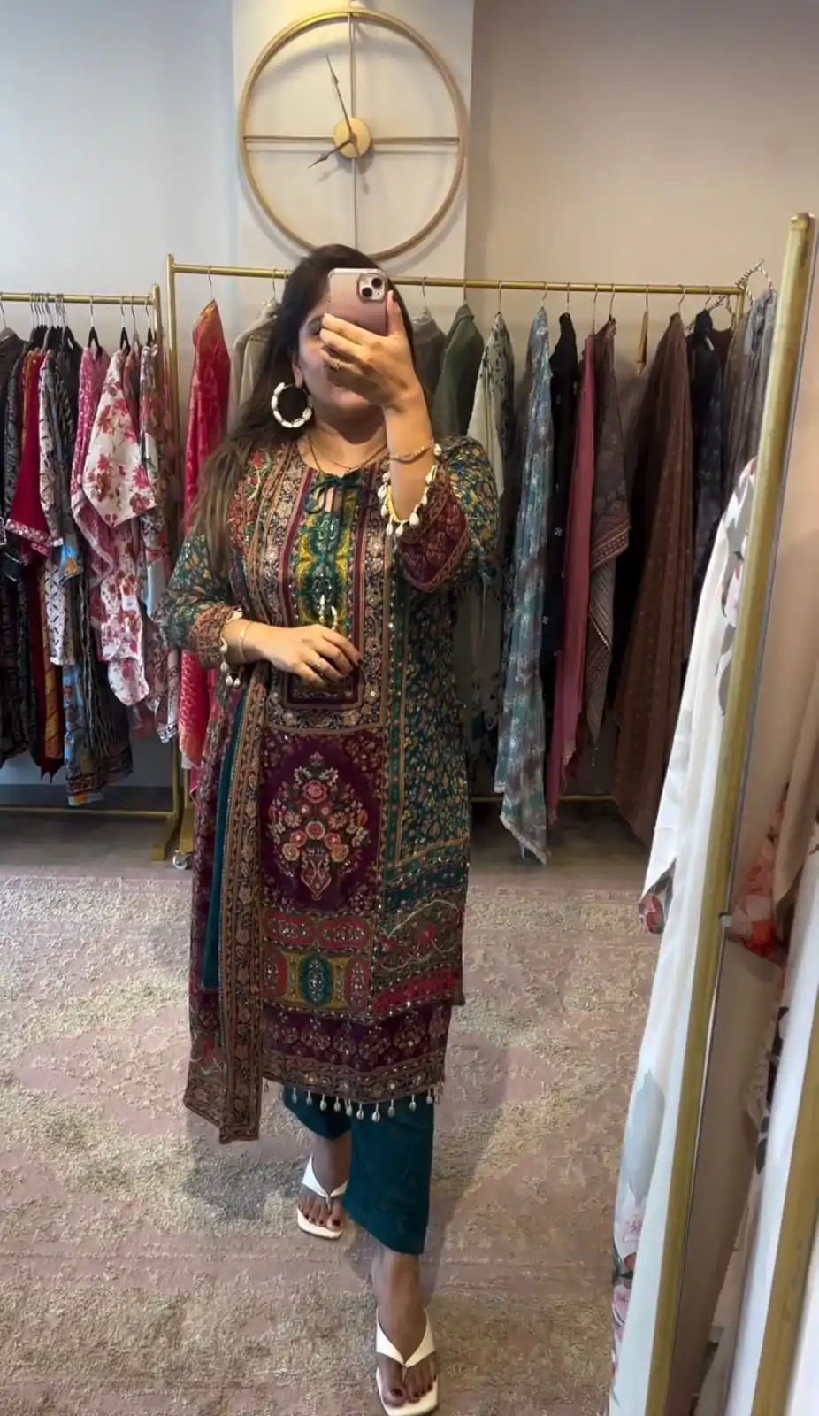 SSR 475 Blue Color Georgette Digital Printed Mirror Handwork Salwar Suit Wedding, Party, Festive, Events Expected Delivery 4-6 Working Days @ 1849/- | Jump Suits, Casual Suits, Creative suits, Designer Suits, Palazzo Suits, Party Wear Suits, Patiala Suits, Salwar suit, Straight Suits