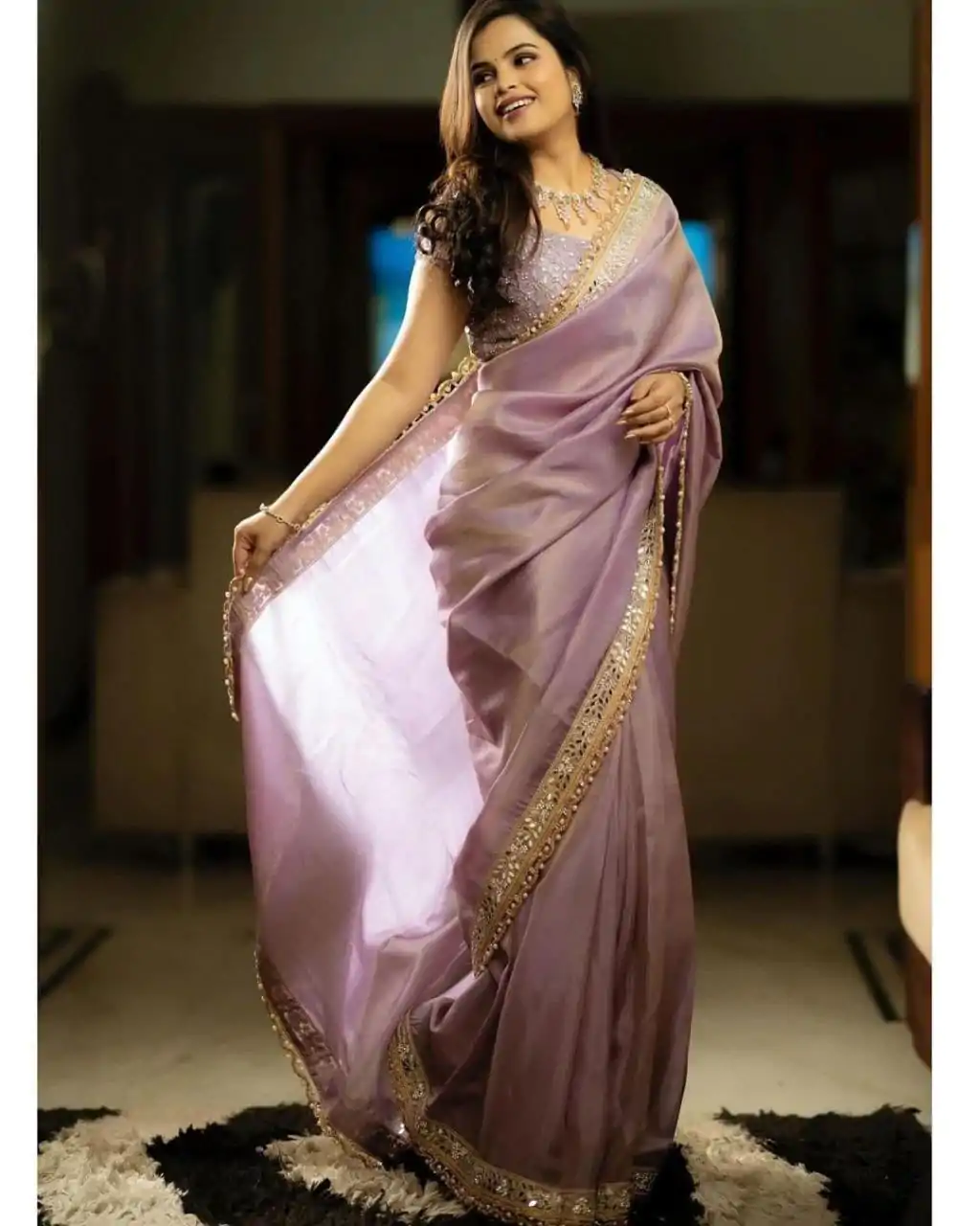 BT 3106 Purple Color Silver Tissue Silk Embroidery Sequence Saree Casual, Party Wear, Traditional Wear, Wedding Wear, Events Etc.@1999/- | Bollywood Sarees, Creative Sarees, Designer Sarees, Ethnic Saree, Modern Digital sarees, Party Wear Sarees, Sarees