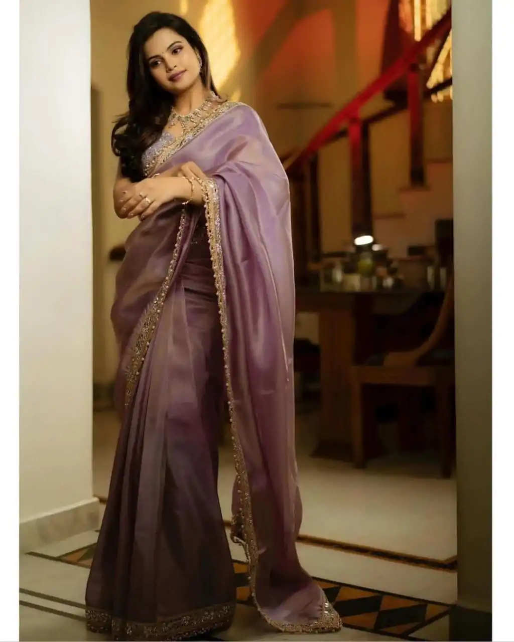 BT 3106 Purple Color Silver Tissue Silk Embroidery Sequence Saree Casual, Party Wear, Traditional Wear, Wedding Wear, Events Etc.@1999/- | Bollywood Sarees, Creative Sarees, Designer Sarees, Ethnic Saree, Modern Digital sarees, Party Wear Sarees, Sarees