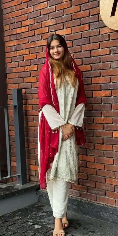 AD 170 White Color Georgette Embroidery Work Sharara Suit Casual, Wedding, Party, Festive, Events Etc. Expected Delivery 4-6 Working Days @1999/- | Jump Suits, Casual Suits, Creative suits, Designer Suits, Palazzo Suits, Party Wear Suits, Patiala Suits, Salwar suit, Straight Suits
