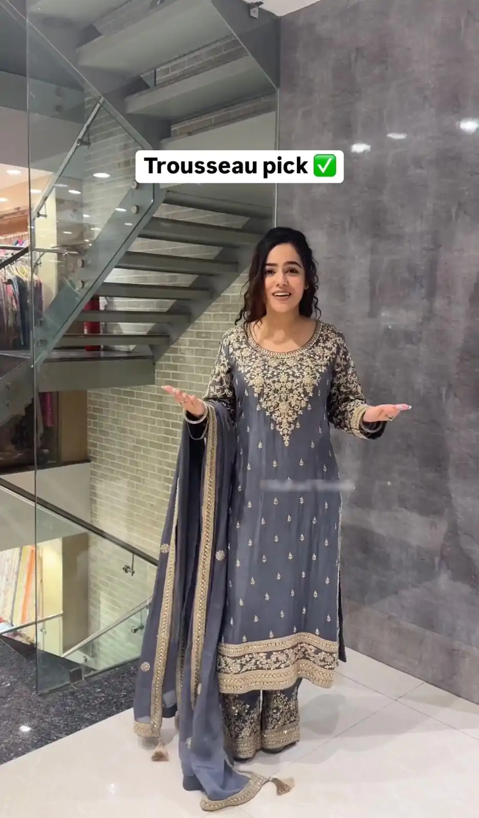SSR 477 Cement Color Chinnon Silk Embroidery Sequence Salwar Suit Wedding, Party, Festive, Events Expected Delivery 4-6 Working Days @ 2099/- | Jump Suits, Casual Suits, Creative suits, Designer Suits, Palazzo Suits, Party Wear Suits, Patiala Suits, Salwar suit, Straight Suits