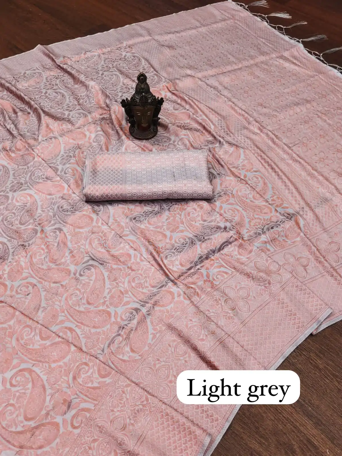 GK Kubera Light Grey Color Soft Silk Beautiful Rich Pallu All Over Saree Events Casual Wedding Festive . Expected Delivery  4-6 Working Days @1699/- | Bollywood Sarees, Creative Sarees, Designer Sarees, Embroidered Sarees, Ethnic Saree, Modern Digital sarees, Party Wear Sarees, Sarees