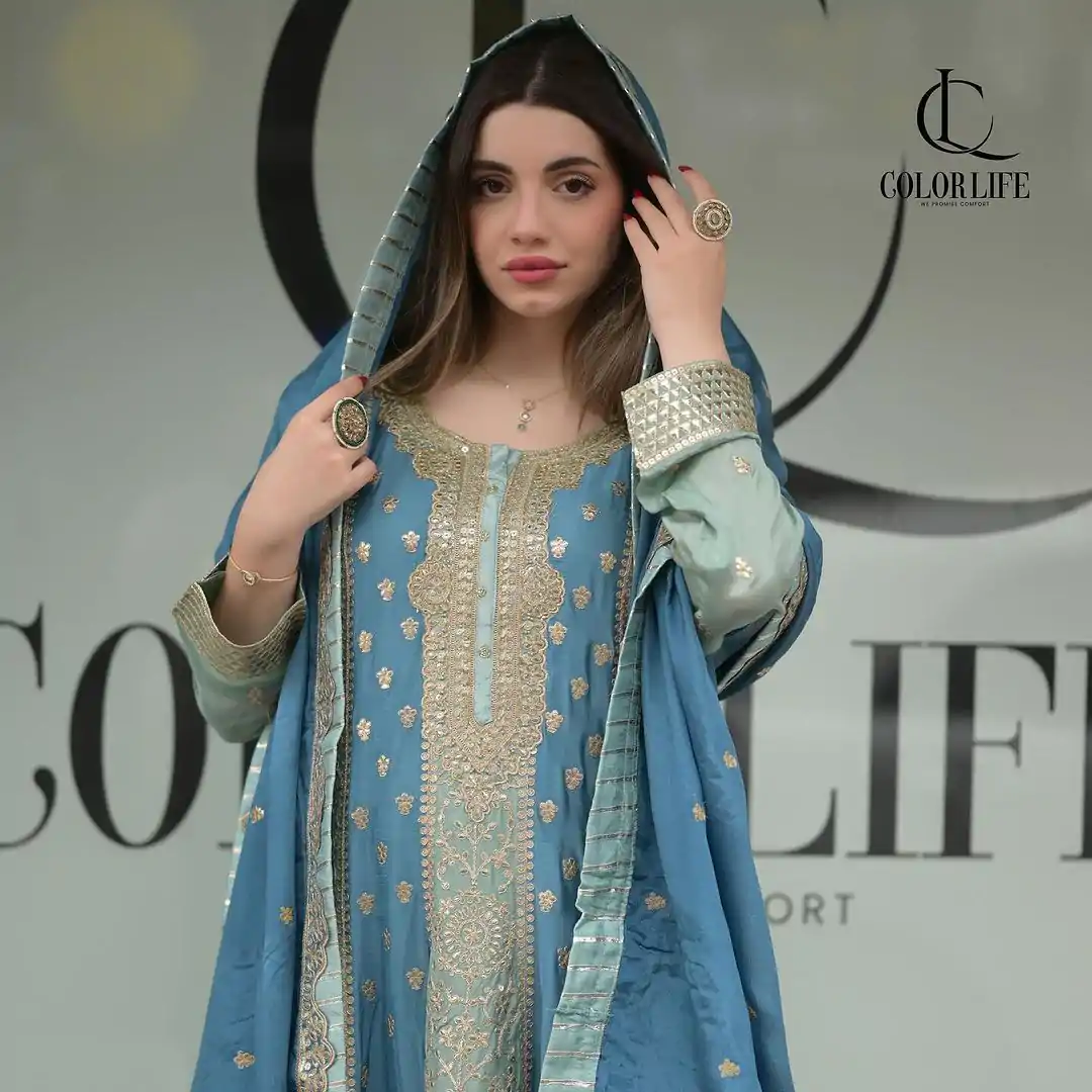 KF 1649 Firozi Color Georgette Sequences Embroidered Salwar Suit Wedding, Party, Festive, Events Etc.  Expected Delivery 4-6 Working Days @2999/-Only | Casual Suits, Creative suits, Designer Suits, Palazzo Suits, Party Wear Suits, Salwar suit, Straight Suits