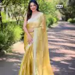 DF Burberry Golden Color Burberry Silk Diamond Sequins Saree Casual, Party Wear, Wedding, Events Etc Delivery Expected.4-6 Working Days 1899/- | Bollywood Sarees, Creative Sarees, Designer Sarees, Embroidered Sarees, Ethnic Saree, Party Wear Sarees, Sarees