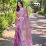 DF Burberry Onion Color Burberry Silk Diamond Sequins Saree Casual, Party Wear, Wedding, Events Etc Delivery Expected.4-6 Working Days 1899/- | Bollywood Sarees, Creative Sarees, Designer Sarees, Embroidered Sarees, Ethnic Saree, Party Wear Sarees, Sarees