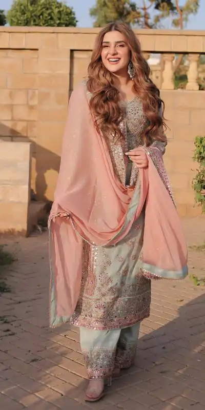 SRK 5135 Blue Color Georgette Embroidery Sequence Salwar Suit Wedding, Party, Festive, Events Expected Delivery 4-6 Working Days @ 1999/- | Jump Suits, Casual Suits, Creative suits, Designer Suits, Palazzo Suits, Party Wear Suits, Patiala Suits, Salwar suit, Straight Suits