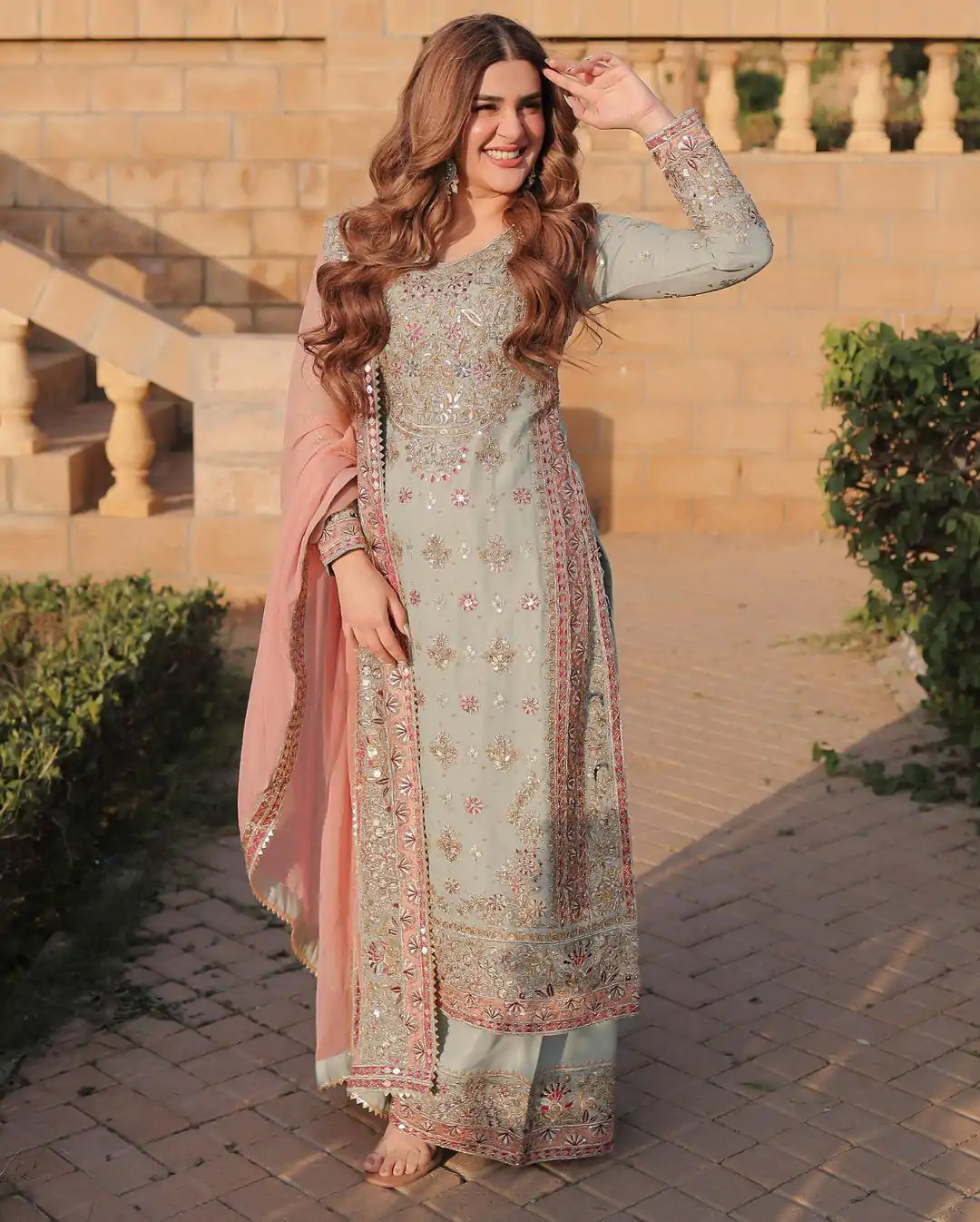 SRK 5176 Blue Color Georgette Embroidery Sequence Salwar Suit Wedding, Party, Festive, Events Expected Delivery 4-6 Working Days @ 1999/- | Jump Suits, Casual Suits, Creative suits, Designer Suits, Palazzo Suits, Party Wear Suits, Patiala Suits, Salwar suit, Straight Suits