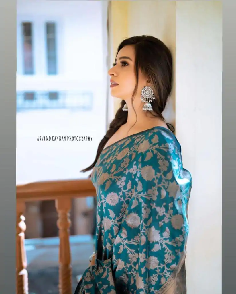 DDF RIYA Blue Color Soft Lichi Silk Ordinary Design Rich Pallu Saree Casual, Party Wear, Events, Festivals Expected Delivery 4-6 Working @1499 | Bollywood Sarees, Creative Sarees, Designer Sarees, Embroidered Sarees, Ethnic Saree, Party Wear Sarees, Sarees