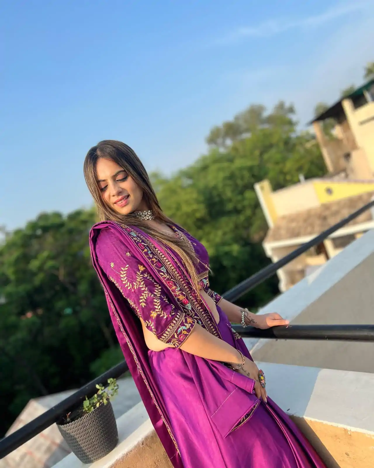 JR 576 Purple Color Rangoli Silk Embroidery Work Lace Saree Casual, Wedding, Festive, Events Expected Delivery  4-6 Working Days @1549/- | Bollywood Sarees, Creative Sarees, Designer Sarees, Embroidered Sarees, Ethnic Saree, Modern Digital sarees, Party Wear Sarees, Sarees
