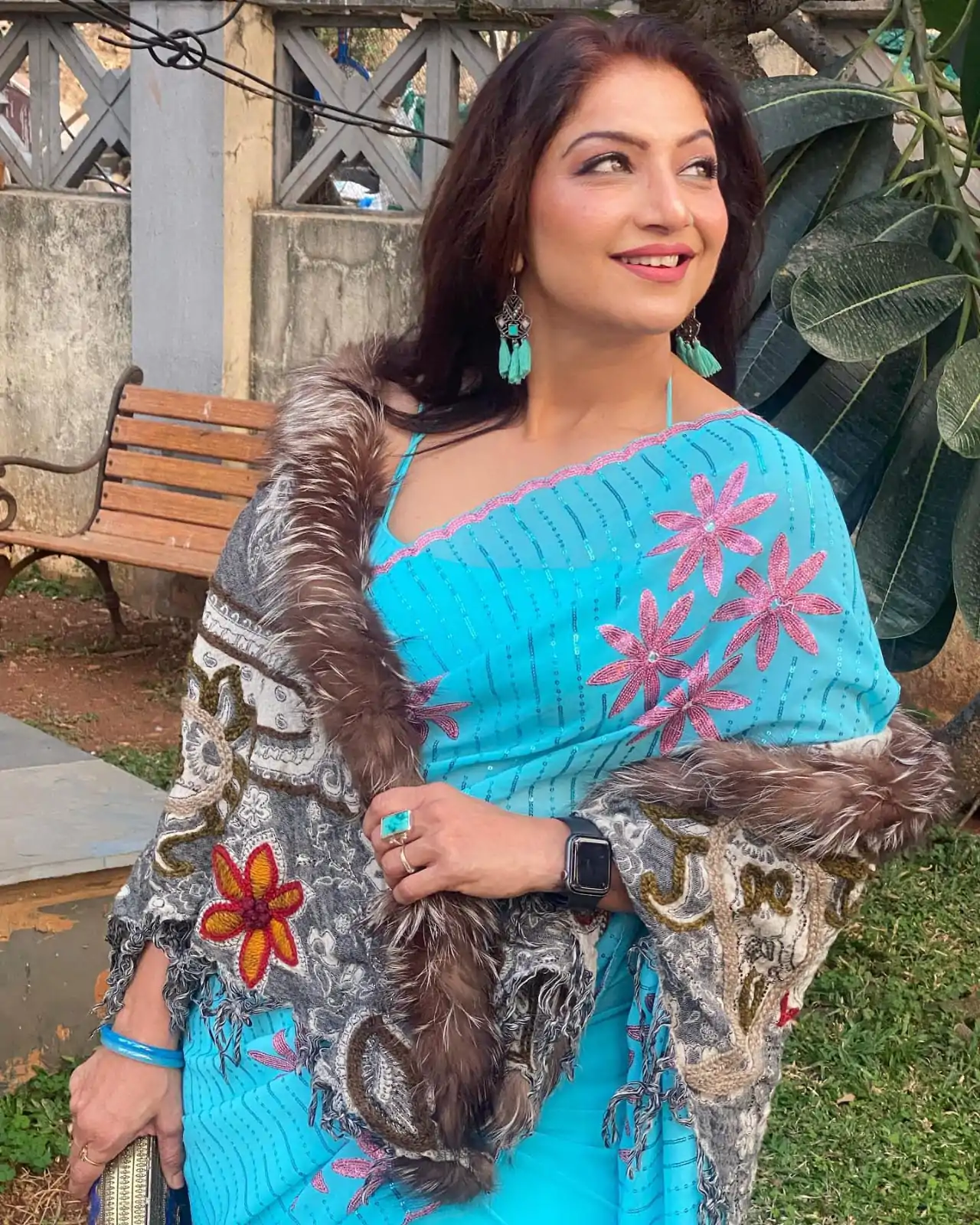 JR 623 Blue Color Georgette Embroidery Sequence Saree Casual, Wedding, Festive, Events Expected Delivery  4-6 Working Days @1799/- | Bollywood Sarees, Creative Sarees, Designer Sarees, Embroidered Sarees, Ethnic Saree, Party Wear Sarees, Sarees