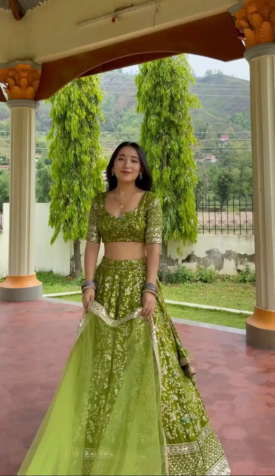 ZSR 3071 Green Color Georgette Embroidery Sequence Lehenga Choli Lehenga Choli Wedding, Party, Events Etc. Expected Delivery 4-6 Working Days 2299/- | Creative Lehenga, Designer Lehenga, Embroidered Lehenga, Lehenga, Party Wear Lehenga