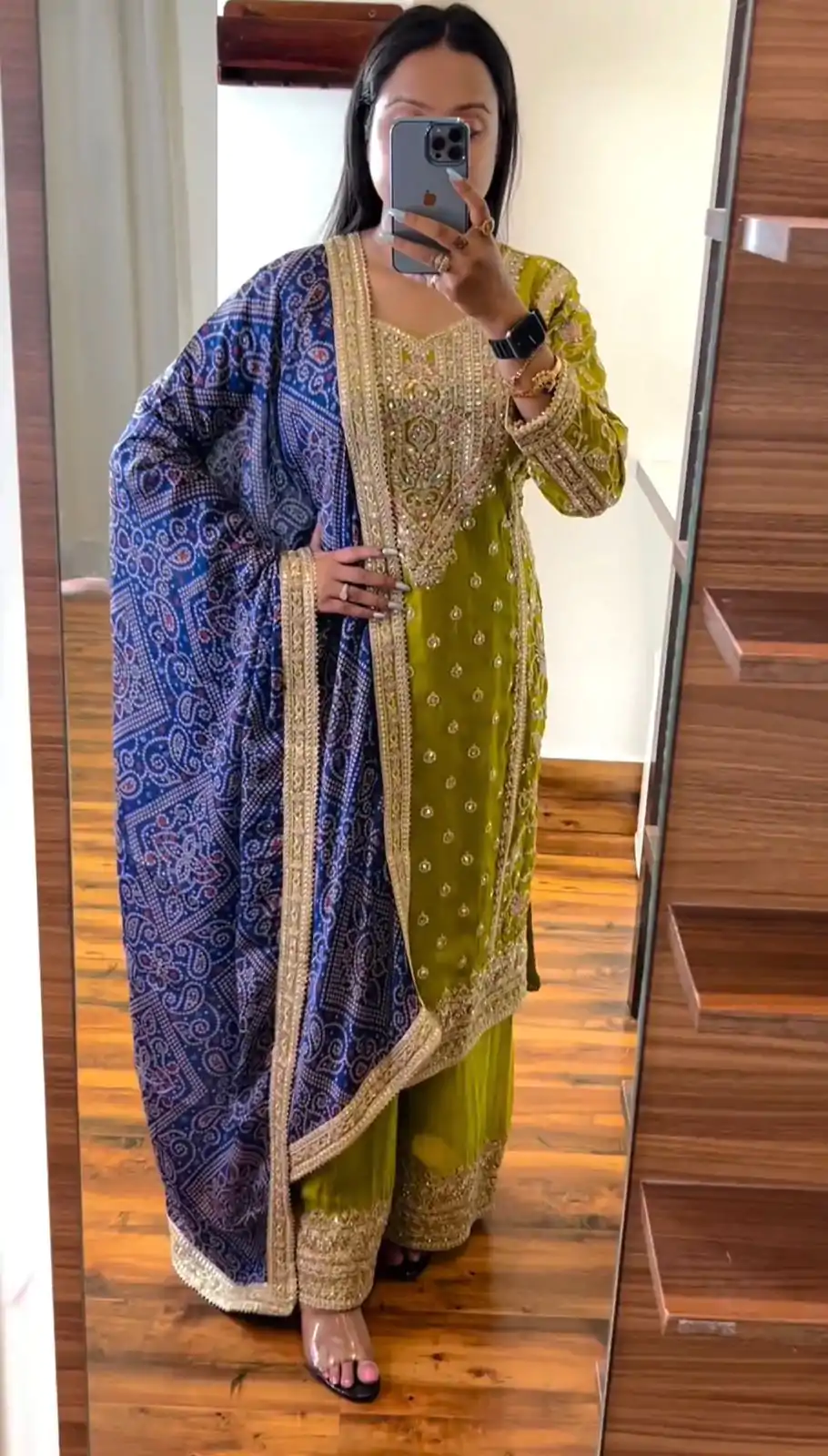 SRK 5157 Mehndi Color Pure Chinnon Silk Embroidery Coding Dori Salwar Suit Wedding, Party, Festive, Events Expected Delivery 4-6 Working Days @ 2399/- | Jump Suits, Casual Suits, Creative suits, Designer Suits, Palazzo Suits, Party Wear Suits, Patiala Suits, Salwar suit, Straight Suits