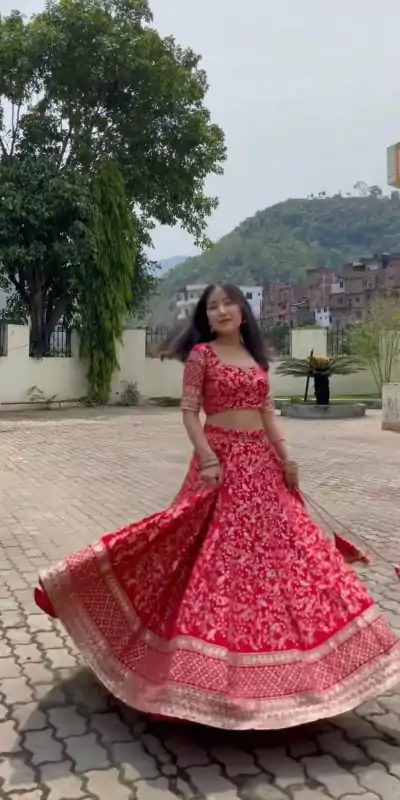 ZSR 3071 Pink Color Georgette Embroidery Sequence Lehenga Choli Lehenga Choli Wedding, Party, Events Etc. Expected Delivery 4-6 Working Days 2299/- | Creative Lehenga, Designer Lehenga, Embroidered Lehenga, Lehenga, Party Wear Lehenga