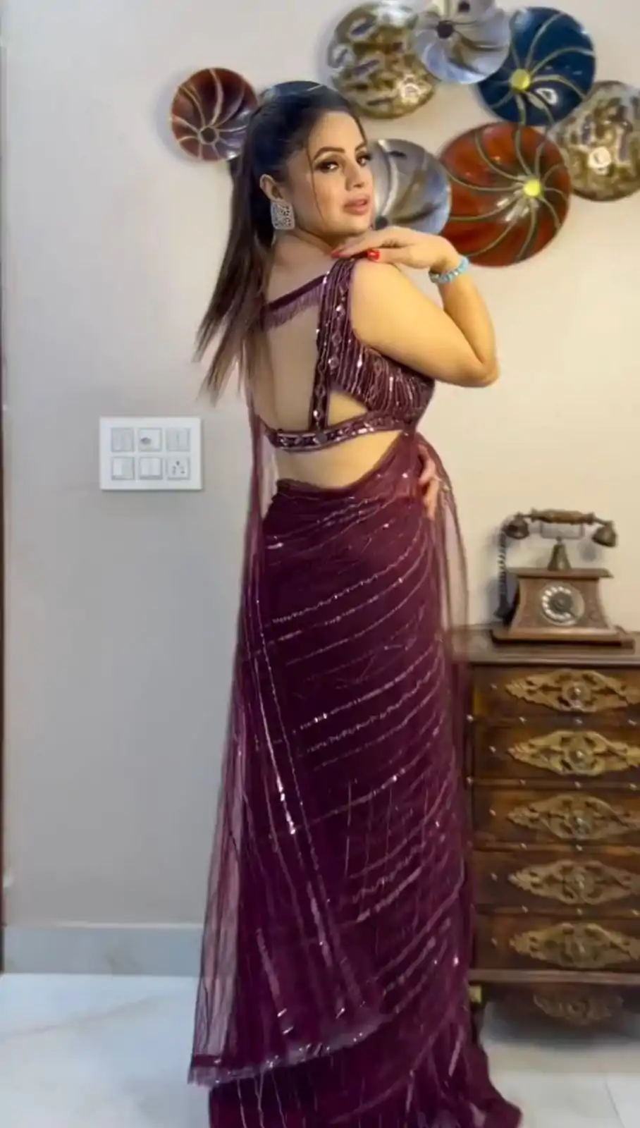 RTC 6472 Purple Color Georgette Thread Butterfly Soft Net Saree Wedding, Party, Festive, Events Etc. Expected Delivery 4-6 Working Days @1949/ | Bollywood Sarees, Creative Sarees, Designer Sarees, Embroidered Sarees, Ethnic Saree, Party Wear Sarees, Sarees, Straight Suits