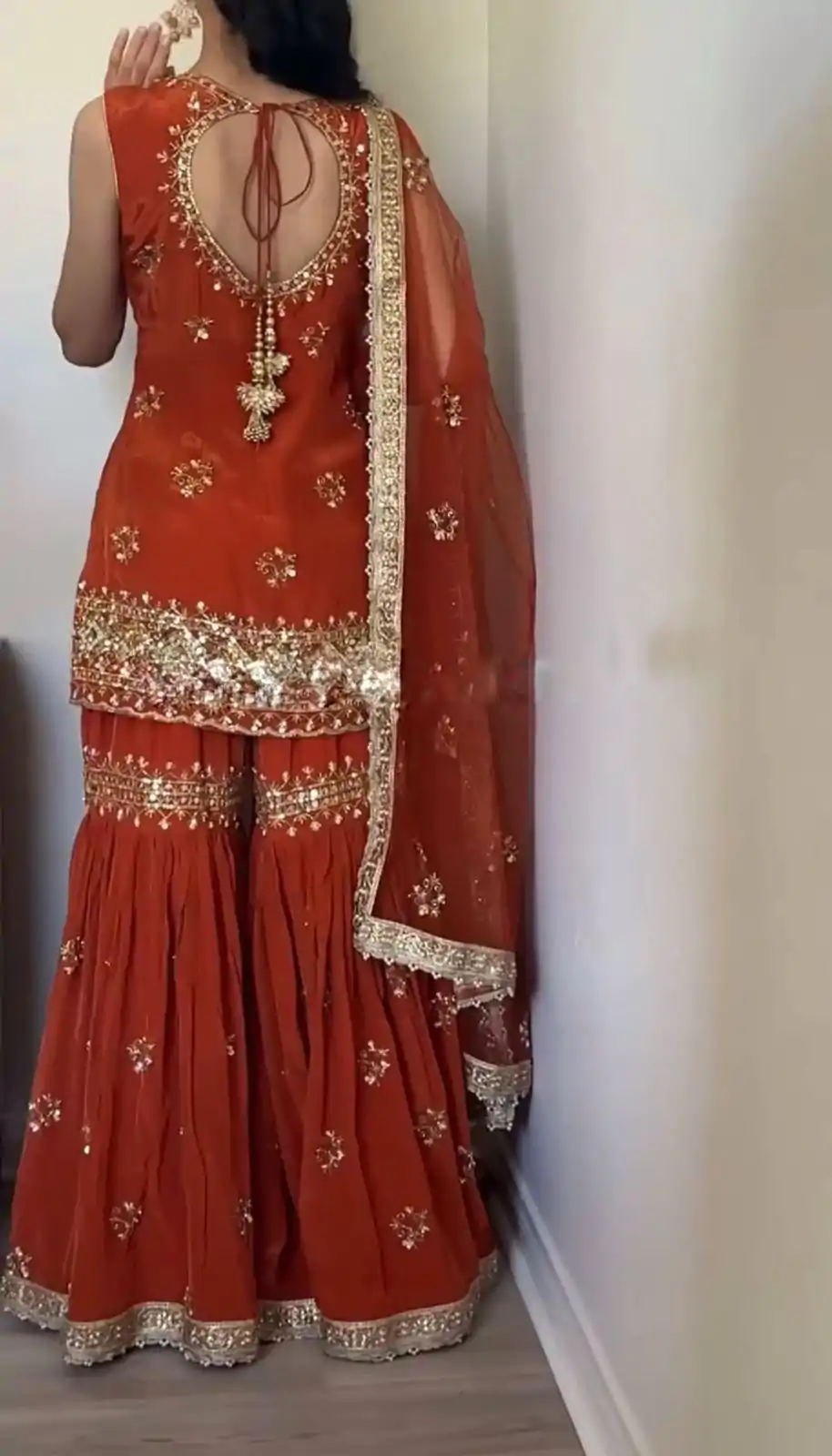 SRK 5183 Brown Color Georgette Embroidery Sequence Salwar Suit Wedding, Party, Festive, Events Expected Delivery 4-6 Working Days @ 2099/- | Jump Suits, Casual Suits, Creative suits, Designer Suits, Palazzo Suits, Party Wear Suits, Patiala Suits, Salwar suit, Straight Suits