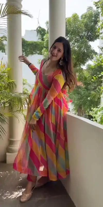 KD 1341 Malty Color Tabby Silk Digital Printed Salwar Suit Casual, Wedding, Party, Events Etc. Expected Delivery 4-6 Working Days 1799/- | Jump Suits, Casual Suits, Creative suits, Designer Suits, Palazzo Suits, Party Wear Suits, Patiala Suits, Salwar suit, Straight Suits
