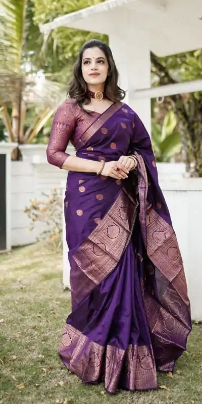 ES 8163 Royal Blue Color Soft Lichi Silk Butti Work Saree Casual, Wedding, Party, Festive, Events Etc. Expected Delivery 4-6 Working Days @1399/- | Bollywood Sarees, Creative Sarees, Designer Sarees, Embroidered Sarees, Ethnic Saree, Modern Digital sarees, Party Wear Sarees, Sarees