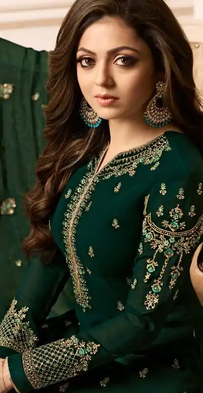 LT Nityaa 2603 Green Color Heavy Georgette Embroidery Salwar Suit Wedding, Party, Festive events, etc.  Expected Delivery  4-6 Working Days @2599/- | Jump Suits, Casual Suits, Creative suits, Designer Suits, Palazzo Suits, Party Wear Suits, Patiala Suits, Salwar suit, Straight Suits