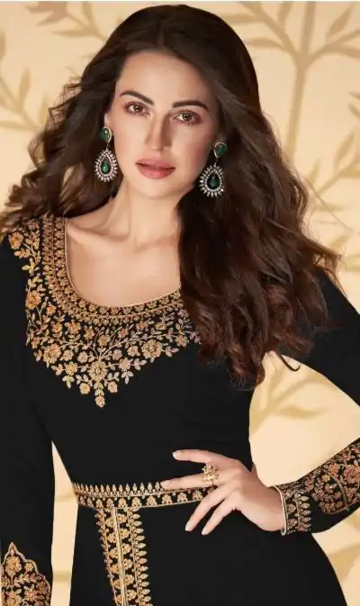 FC ASHIRWAD 7216 Black Color Georgette Embroidery Sharara Suit Wedding, Party, Festive Expected Delivery 4-6 Working Days @2299/- | Jump Suits, Casual Suits, Creative suits, Designer Suits, Palazzo Suits, Party Wear Suits, Patiala Suits, Salwar suit, Straight Suits