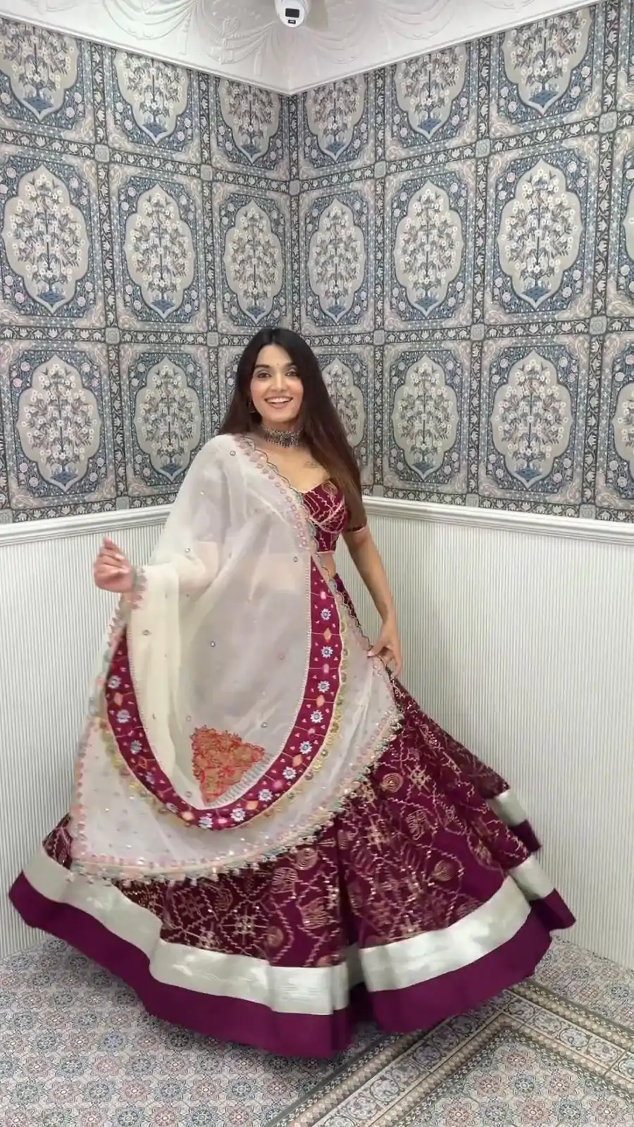 LG 613 Maroon Color Rayon Printed Silk Work Lehenga Choli Festive Party Wedding, Events etc. Delivery 4-6 Working Days @1999/- | Creative Lehenga, Designer Lehenga, Embroidered Lehenga, Lehenga, Party Wear Lehenga