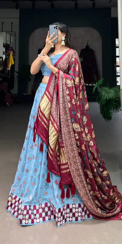 LNB 1733 Sky Blue Color Georgette Sequins Embroidery Lehenga Choli Festive Party Wedding, Events etc. Delivery 4-6 Working Days @4799/- | Creative Lehenga, Designer Lehenga, Embroidered Lehenga, Lehenga, Party Wear Lehenga