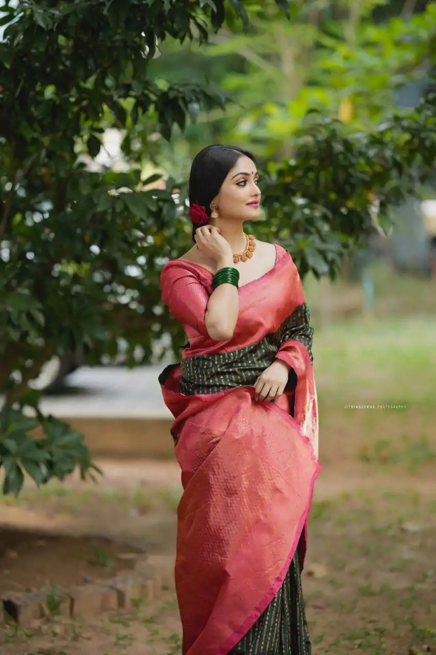 DDF Green Color Soft Lichi Silk Ordinary Design Rich Pallu Saree Casual, Party Wear, Events, Festivals Etc. Expected Delivery 4-6 Working Days 1349/ | Bollywood Sarees, Creative Sarees, Designer Sarees, Embroidered Sarees, Ethnic Saree, Modern Digital sarees, Party Wear Sarees, Sarees