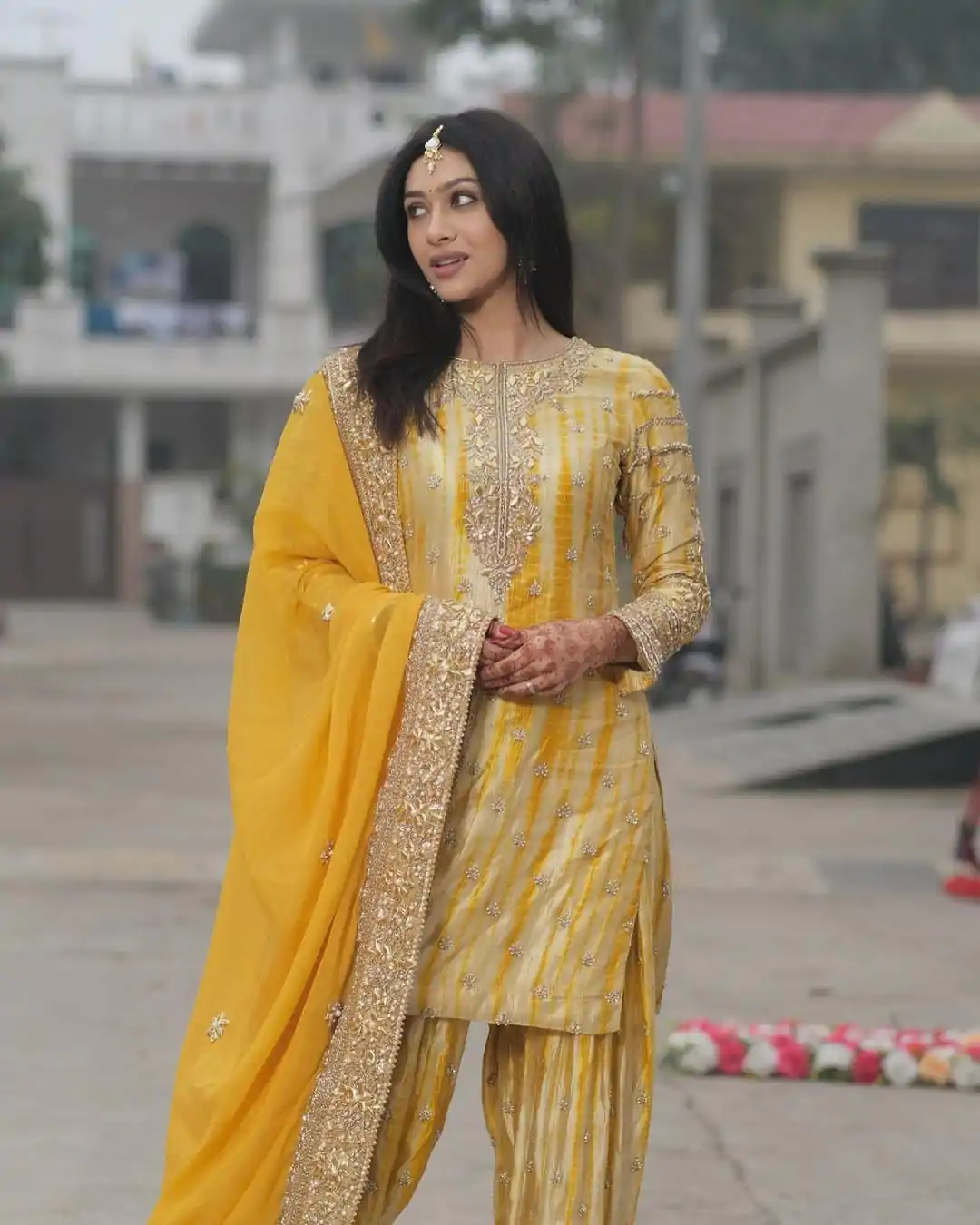 SSR 480 Yellow Color Chinnon Embroidery Sequence Salwar Suit Wedding, Party, Festive, Events Expected Delivery 4-6 Working Days @ 2499/- | Jump Suits, Casual Suits, Creative suits, Designer Suits, Palazzo Suits, Party Wear Suits, Patiala Suits, Salwar suit, Straight Suits