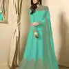 FC TL 1701 Blue Color Georgette Cording Embroidery Sharara Suit Wedding, Party, Festive Expected Delivery 4-6 Working Days  @1749/- | Jump Suits, Casual Suits, Creative suits, Designer Suits, Palazzo Suits, Party Wear Suits, Patiala Suits, Salwar suit, Straight Suits