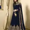 FC TL 1701 Navy Blue Color Georgette Cording Embroidery Sharara Suit Wedding, Party, Festive Expected Delivery 4-6 Working Days  @1749/- | Jump Suits, Casual Suits, Creative suits, Designer Suits, Palazzo Suits, Party Wear Suits, Patiala Suits, Salwar suit, Straight Suits