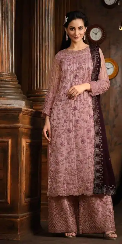 FC Vippul 5396 Purple Color Heavy Net Coding Sequence Embroidery Salwar Suit Wedding, Party, Festive events, Expected Delivery  4-6 Working Days @2849 | Casual Suits, Creative suits, Designer Suits, Palazzo Suits, Party Wear Suits, Patiala Suits, Salwar suit, Straight Suits