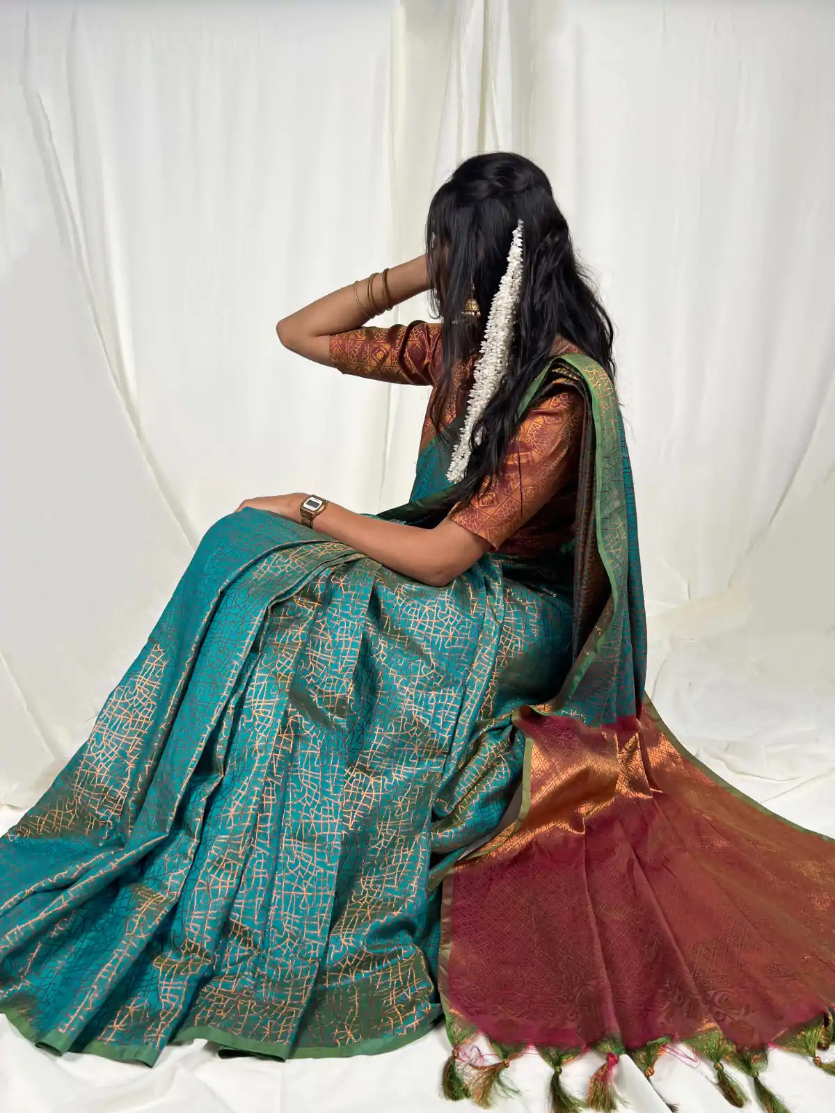 YNF 7415 Teal Color Kanchi Weaves Zari Weaving Work Saree Casual Party Wear, Wedding, Events Etc. Expected Delivery 4-6 Working Days @1749 | Bollywood Sarees, Creative Sarees, Designer Sarees, Embroidered Sarees, Ethnic Saree, Modern Digital sarees, Party Wear Sarees, Sarees