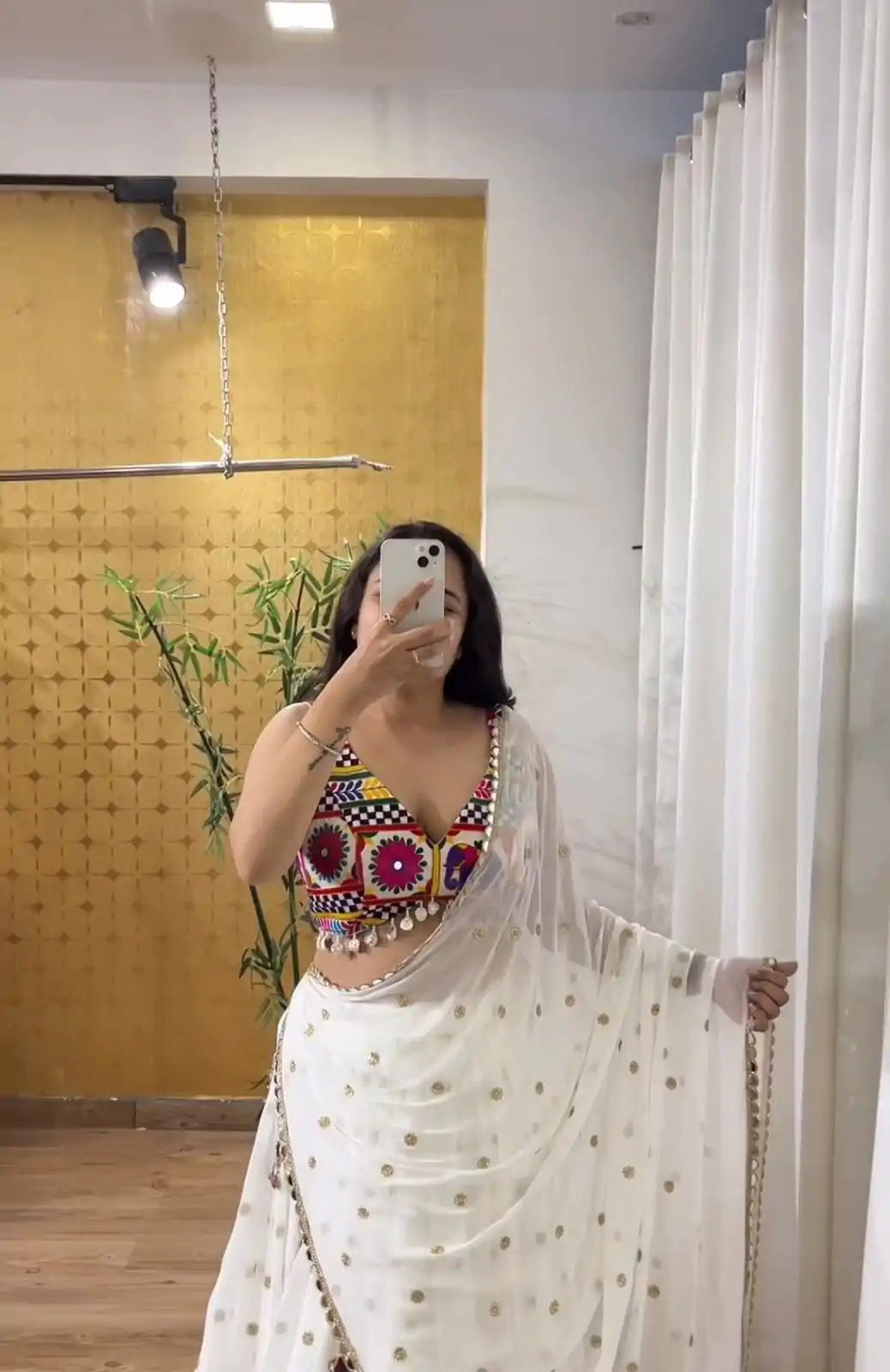 PC N04 White Color Georgette Heavy Gamathi Work Lehenga Choli Casual, Party Wear, Events, Festivals Wear Expected Delivery 4-6 Working Days @2629/- | Bollywood Lehenga, Creative Lehenga, Designer Lehenga, Embroidered Lehenga, Lehenga, Party Wear Lehenga