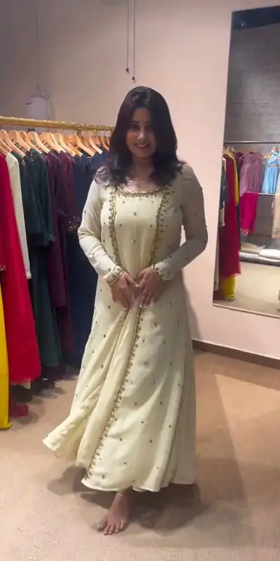 RTC 5704 Cream Color Georgette Thread Sequence Work Salwar Suit Wedding, Party, Festive, Events Etc. Expected Delivery 4-6 Working Days @1849/- | Jump Suits, Casual Suits, Creative suits, Designer Suits, Palazzo Suits, Party Wear Suits, Patiala Suits, Salwar suit, Straight Suits